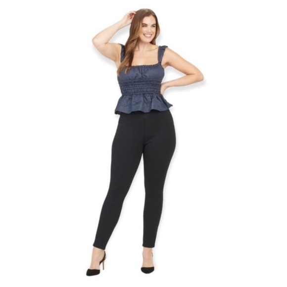 Spanx The Perfect Pant Ankle 4-Pocket Style 20202R in Classic Black Small Petite - Picture 2 of 11